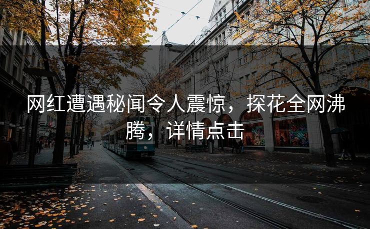 网红遭遇秘闻令人震惊，探花全网沸腾，详情点击